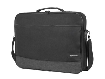 Custodia per laptop Natec Impala 2 per computer portatili da 14,1" - Telaio rigido antiurto - Nero
