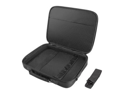 Custodia per laptop Natec Impala 2 per computer portatili da 14,1" - Telaio rigido antiurto - Nero