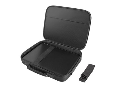 Custodia per laptop Natec Impala 2 per computer portatili da 14,1" - Telaio rigido antiurto - Nero