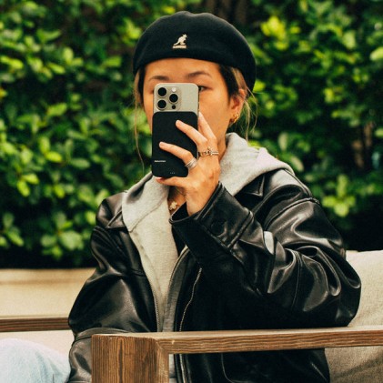 Power Bank 5000Mah Qi2 Classic Bk Usb-C  Native Union Magsafe Black