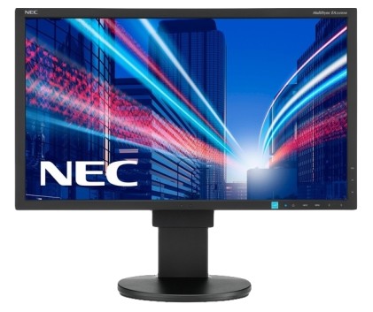NEC Multisync EA234WMi 23inch IPS TFT with W-LED-Backlight 16:9 250cd 6ms 1920x1080 DVI-D HDMI DisplayPort Mini D-sub black