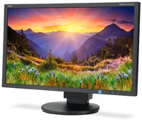 NEC Multisync EA234WMi 23inch IPS TFT with W-LED-Backlight 16:9 250cd 6ms 1920x1080 DVI-D HDMI DisplayPort Mini D-sub black