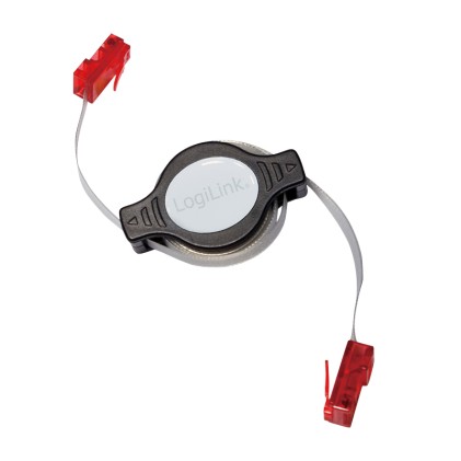 Cavo Patch Cat 5E  Retrattile 1,5 M  2 X Rj45