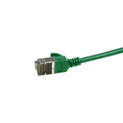 Cavo Di Rete Cat.6A Stp Tpe Slimline Verde 5,0M