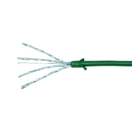 Cavo Di Rete Cat.6A Stp Tpe Slimline Verde 5,0M