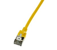 Cavo Di Rete Cat.6A Stp Tpe Slimline Giallo 5,0M