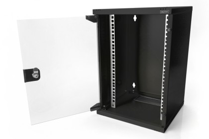 Armadio Rack 10" 9 Unita  In Acciaio Colore Nero