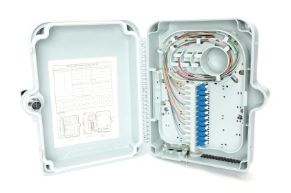 Scatola Di Distribuzione Ftth Per 16 Lc Duplex O 16 Sc Simplex