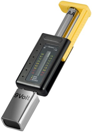 Tester Batterie Per Aaa, Aa, C,D, 9V, Bottone