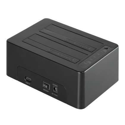 Docking Station Usb 3.1 Gen 2 Per 2 Hdd/Ssd 2,5&#34; E 1 3,5&#34; Sata