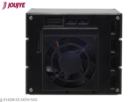 Box Hdd-Ssd Sata + Sas 3,5&#34; O 2,5&#34; Nero