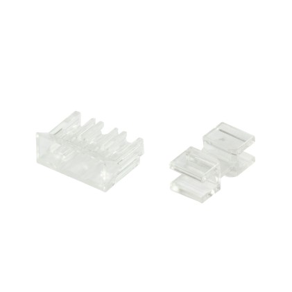 Confezione 50 Pezzi Plug Rj45 8 Poli  Cat 6A Per Cavo Solido E Flessibile Con Guidacavi Interno Estraibile