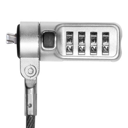 Cavo Di Sicurezza Per Notebook Attacco Noble Con Serratura A Combinazione