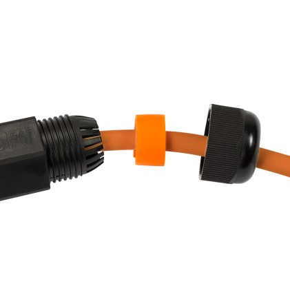 Giunto Due Connettori Rj45 Cat 6A P67 Da Esterno Waterproof