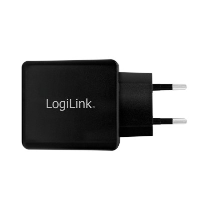 Adattatore Di Corrente Con 2 Porte Usb 12W Nero
