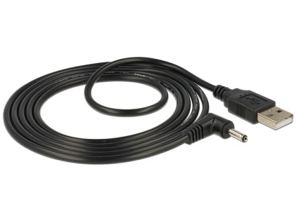 Cavo Di Alimentazione Usb Dc 3,5 X 1,35Mm 90° 1,5 Mt