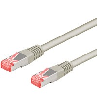 Cavo Rete Cat 6A Schermato S/Ftp (Pimf) Lszh In Rame Colore Grigio Mt 3