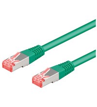 Cavo Schermato S/Ftp Cat 6A Lszh Verde Mt 7,5