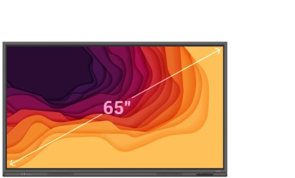 Newline Display Touch Interattivo 65, Serie Lyra, 20 Tocchi, 4K Uhd, 4Gb Ram / 64Gb Storage, 2Xusb C, Android 11, Gar 3 Anni Onsite