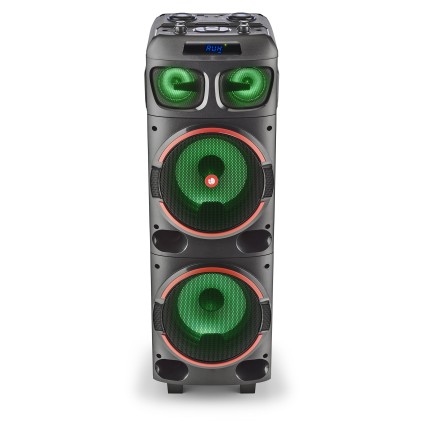 Ngs Strumentazione Da Dj Bluetooth, 800W - Trasportabile Con  Ruote, Ingressi Audio Micro Sd, Usb, A
