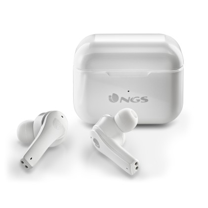 NGS ARTICA BLOOM Auricolare Cablato In-ear Musica e Chiamate Bluetooth Bianco
