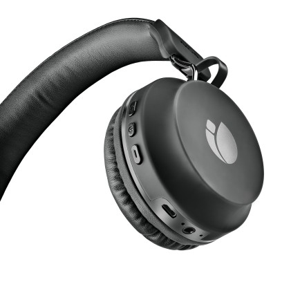 NGS ARTICA CHILL Cuffie Con cavo e senza cavo A Padiglione Musica e Chiamate Micro-USB Bluetooth Nero