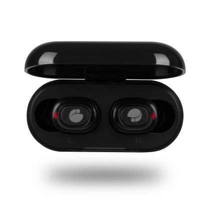 NGS Artica Lodge Cuffie Wireless In-ear Musica e Chiamate Bluetooth Nero