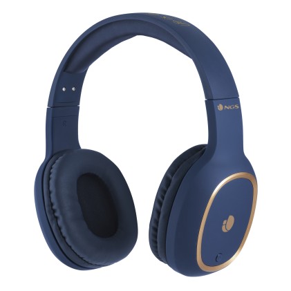 NGS Artica Pride Auricolare Wireless A Padiglione Musica e Chiamate Micro-USB Bluetooth Blu