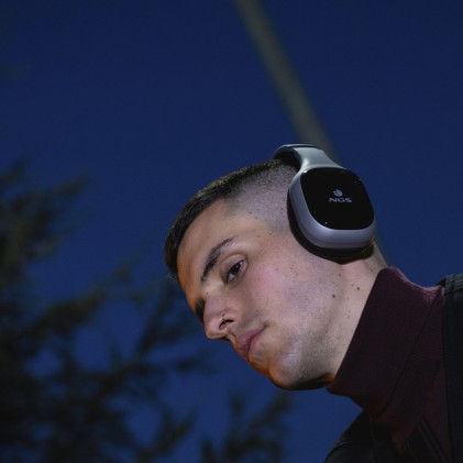 NGS Artica Sloth Auricolare Con cavo e senza cavo A Padiglione Musica e Chiamate Bluetooth Grigio