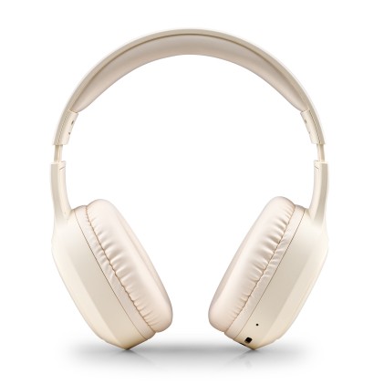 NGS Artica Tempest Beige Auricolare Con cavo e senza cavo A Padiglione Musica e Chiamate USB tipo-C Bluetooth