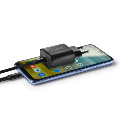 NGS BUD 45W-C Universale Nero AC Ricarica rapida Interno