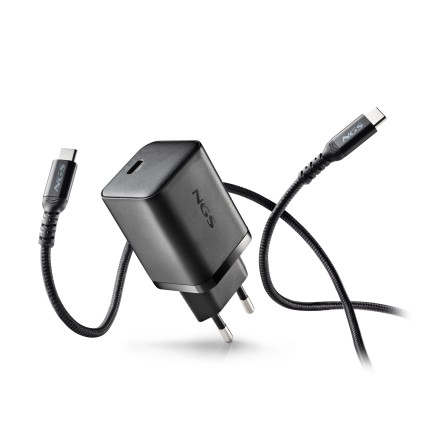 NGS BUD 65W-AS Universale Nero AC Ricarica rapida Interno