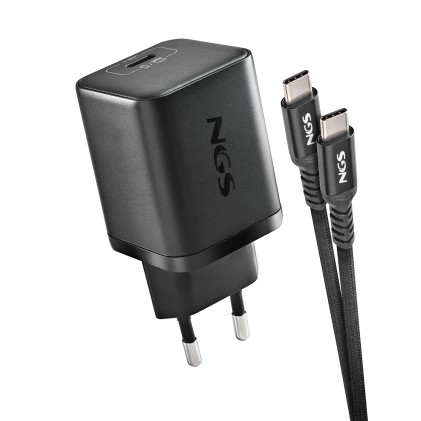 NGS BUD 65W-AS Universale Nero AC Ricarica rapida Interno