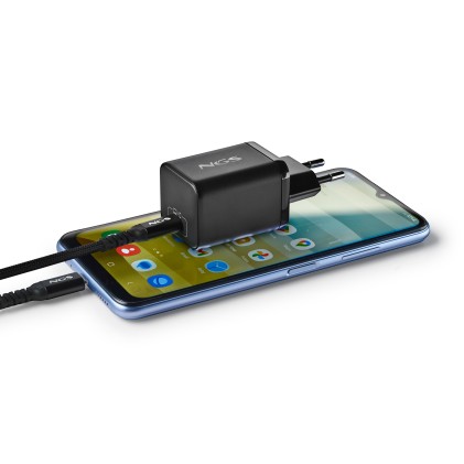 NGS BUD 65W-C Universale Nero AC Ricarica rapida Interno