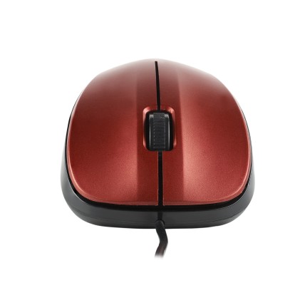 Ngs Mouse Ottico 1200 Dpi Con Filo Rosso