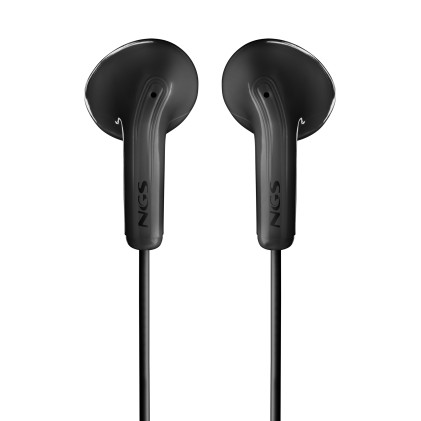 NGS CROSS GLIDE Auricolare Cablato In-ear Musica e Chiamate USB tipo-C Nero