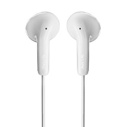 NGS CROSS GLIDE Auricolare Cablato In-ear Musica e Chiamate USB tipo-C Bianco