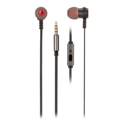NGS Cross Rally Auricolare Cablato In-ear Musica e Chiamate Grafite