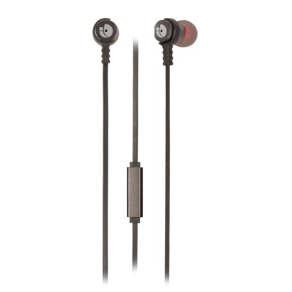 NGS Cross Rally Auricolare Cablato In-ear Musica e Chiamate Grafite