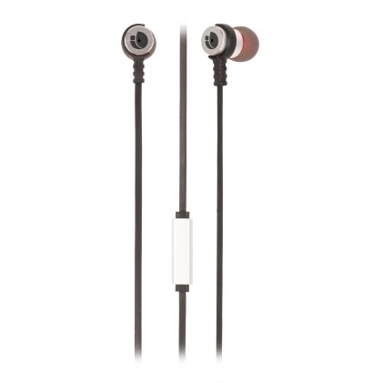 NGS Cross Rally Auricolare Cablato In-ear Musica e Chiamate Argento