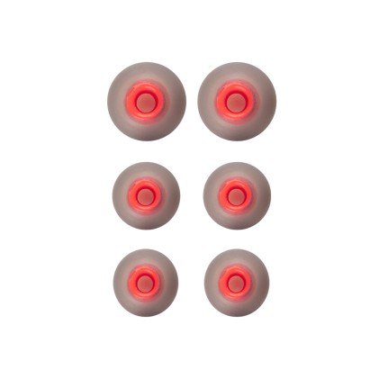 NGS Cross Rally Auricolare Cablato In-ear Musica e Chiamate Argento