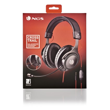 NGS CROSS TRAIL Cablato A Padiglione Musica e Chiamate Nero