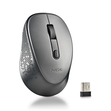 NGS DEW mouse Ambidestro RF Wireless Ottico 1600 DPI