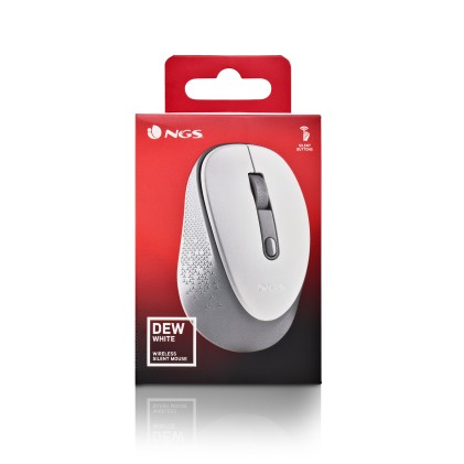 NGS DEW mouse Ambidestro RF Wireless Ottico 1600 DPI