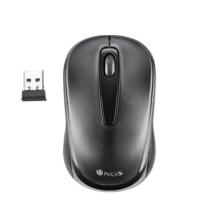 NGS EASY GAMMA mouse Ambidestro RF Wireless Ottico 1200 DPI