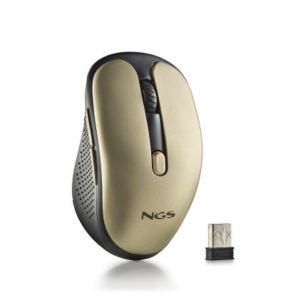 Ngs Mouse Evo Rust Gold Wireless Rechargeable Mices