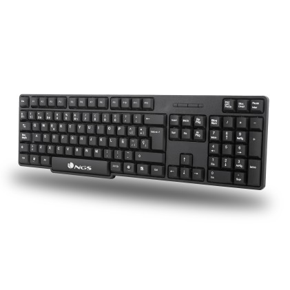 NGS EUPHORIA KIT tastiera Mouse incluso RF Wireless QWERTY Inglese Nero