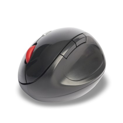 Ngs Mouse Wireless Ergonomico Lucido