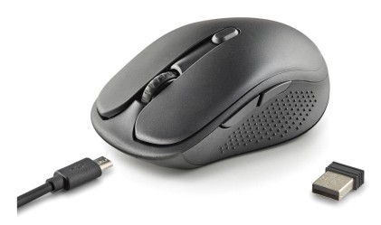 NGS EVO PEEP mouse Casa Mano destra RF senza fili + Bluetooth Laser 3200 DPI