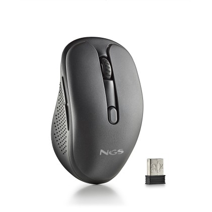 NGS EVO RUST mouse Mano destra RF Wireless Ottico 1600 DPI